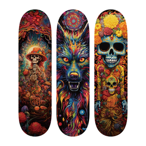 High Quality custom Skateboard deck in size 8", 8.25" for cheap blank wood skateboard deck for Adults