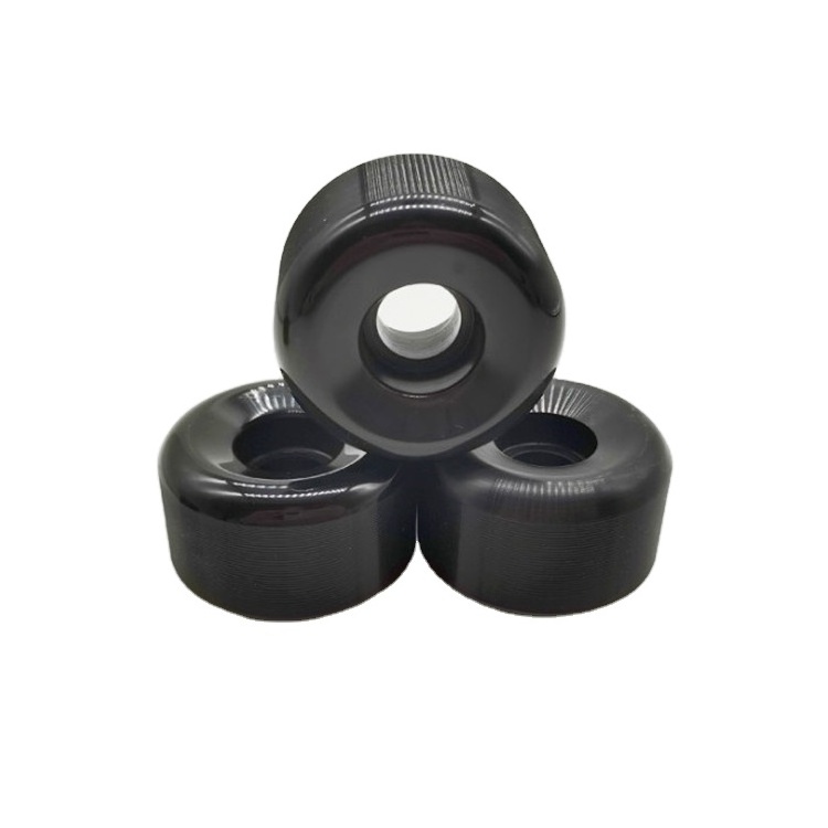 Skateboard Wheels 53/54 mm Polyurethane Conical Skate wheels in 101A with custom brand printed