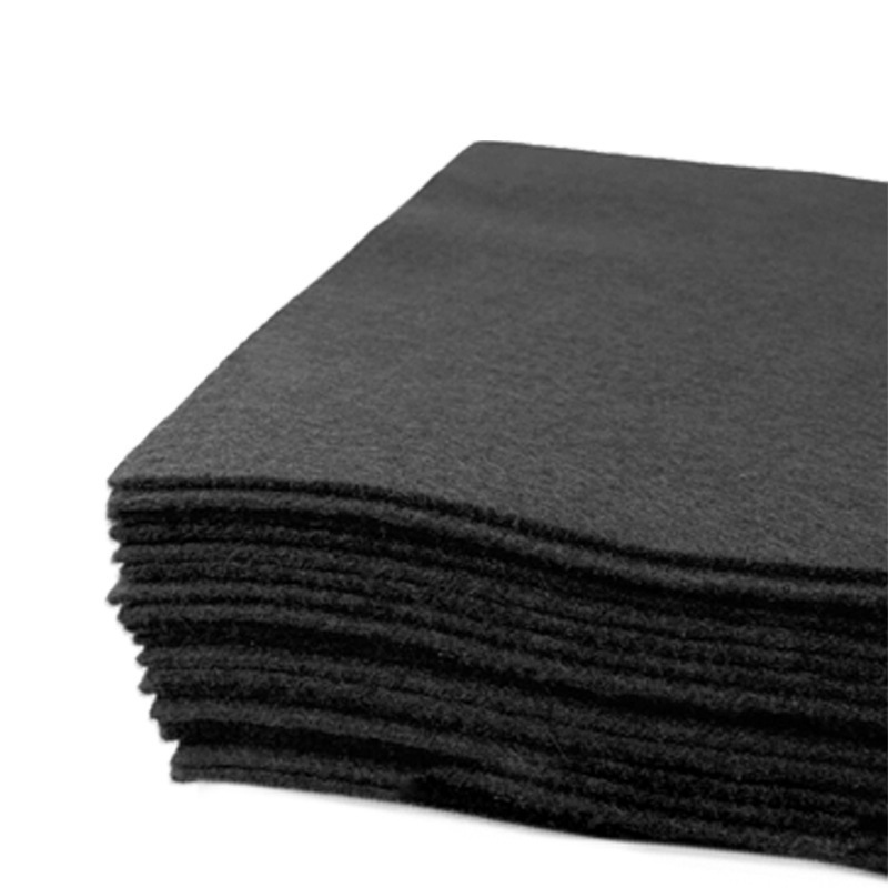 Best And Cheapest Activated Carbon Fiber Fabric Felt 100% Viscose Activated Carbon Cotton Fabric Felt Roll