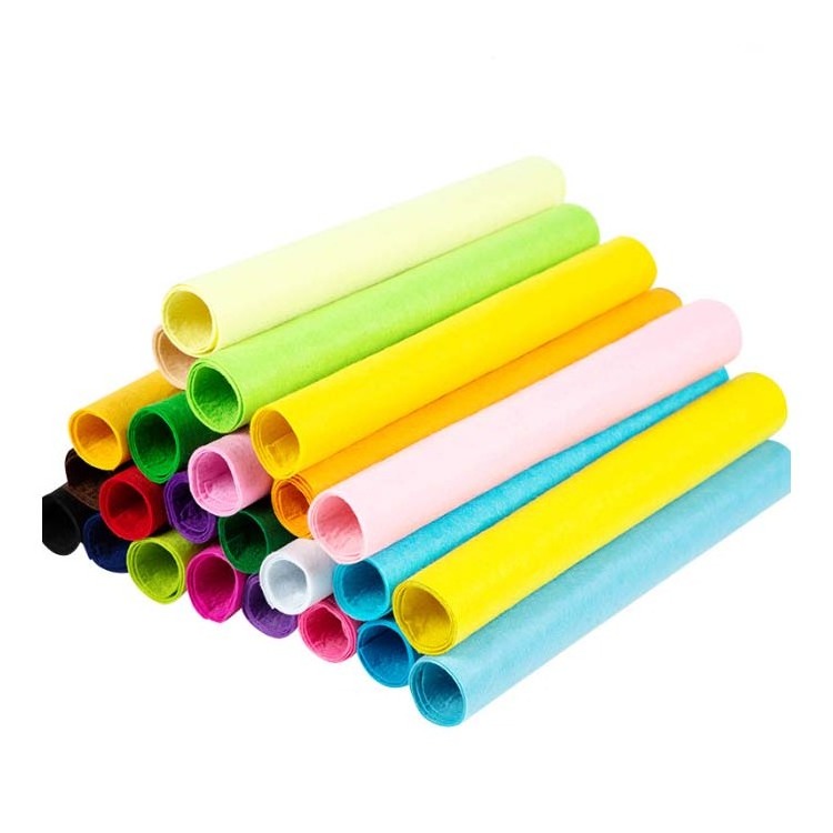 2mm 3mm 4mm 5mm Tennis Ball Wool Pet Polyester Upholstery Nonwoven Felt Fabric Rolls Tennis Ball Felt For Sale