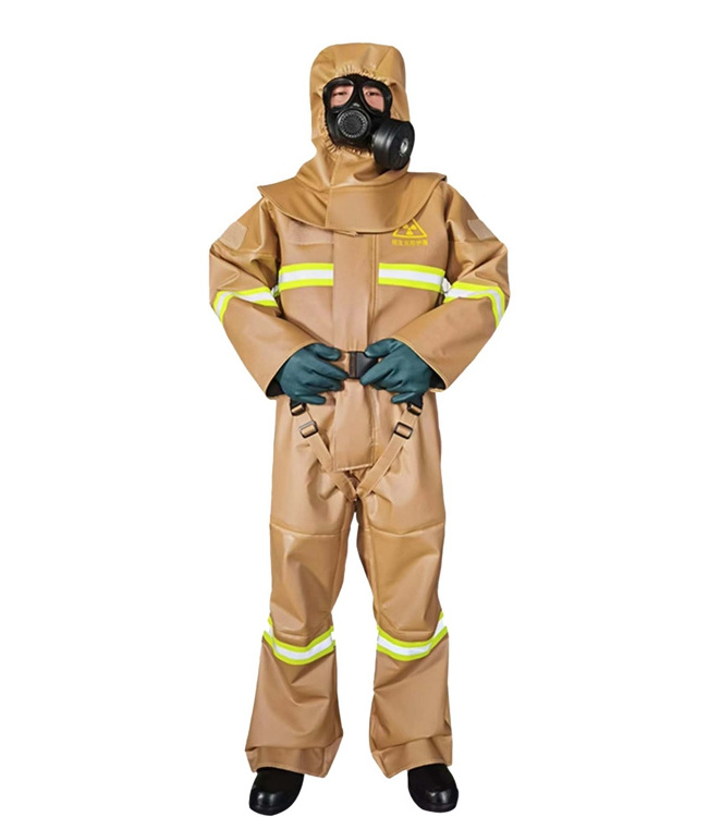 Electromagnetic Protection Chemical Resistant Waterproof Excellent Masks Nuclear Radiation Protection Suit Clothing