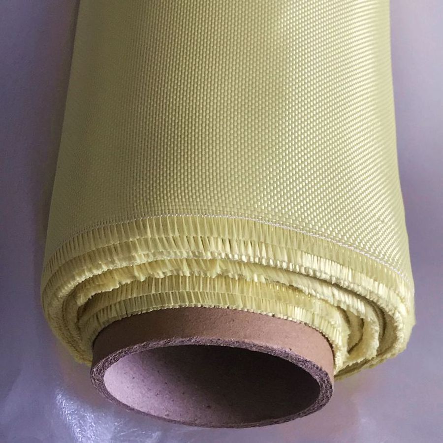 Stab Proof Cut Resistant Unidirectional Roll Nonwoven Para Aramid Fiber Fabric Helmet Para Kevlars Aramid Fabric For Vest