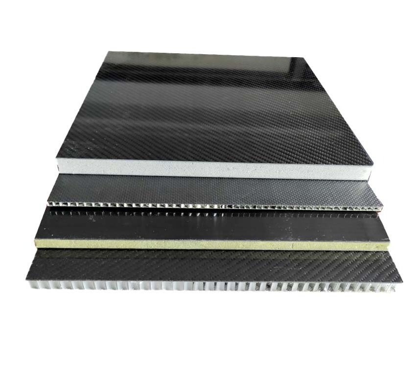 Outdoor Modern Carbon Fiber Pp Nomex Honeycomb Core Plate Light Weight Carbon Fiber Wall Panel