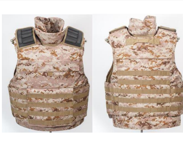 Blue Camouflage Plate Carrier Tactical Training Protective Vest Security