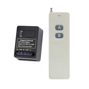 Custom design 3000 meters RF receivers long distance DC 12v 1 channel remote control on off switch for access control