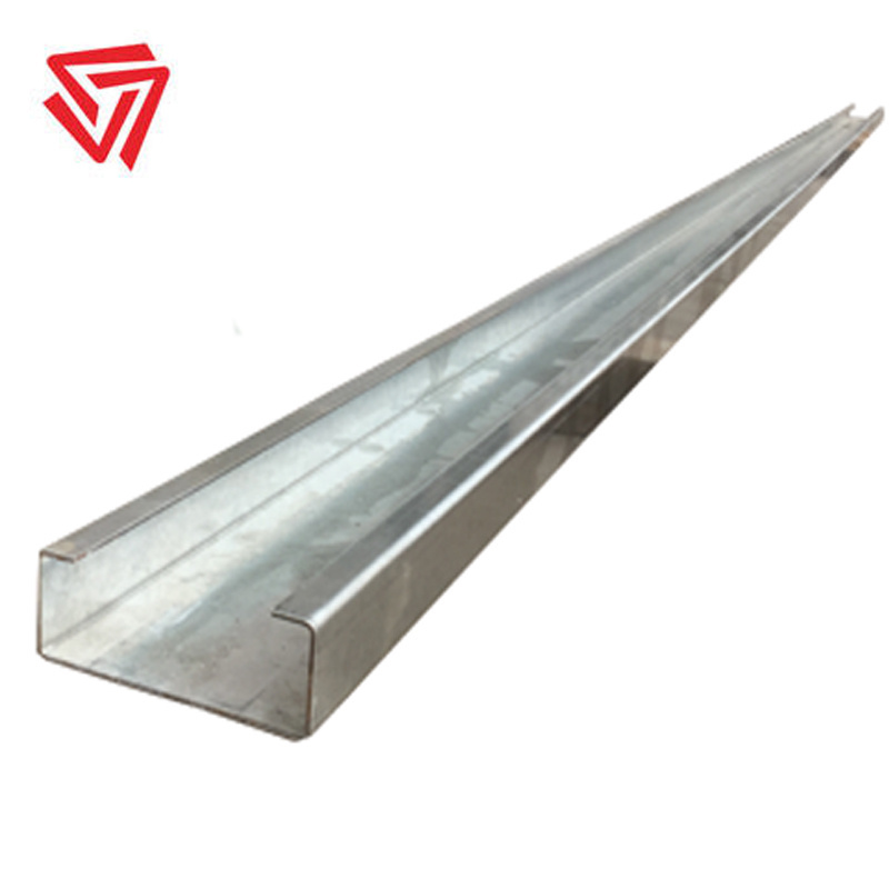 galvanized coated channel light gauge galv steel roof truss purlins