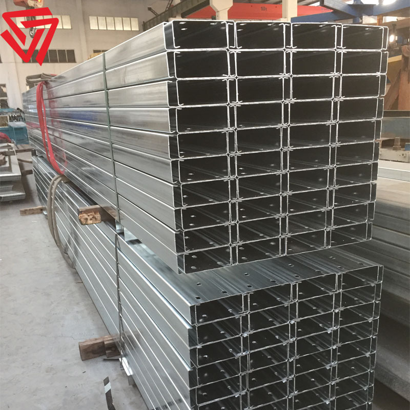 American standard manufacturer cold formed galvanized c channel steel section sizes