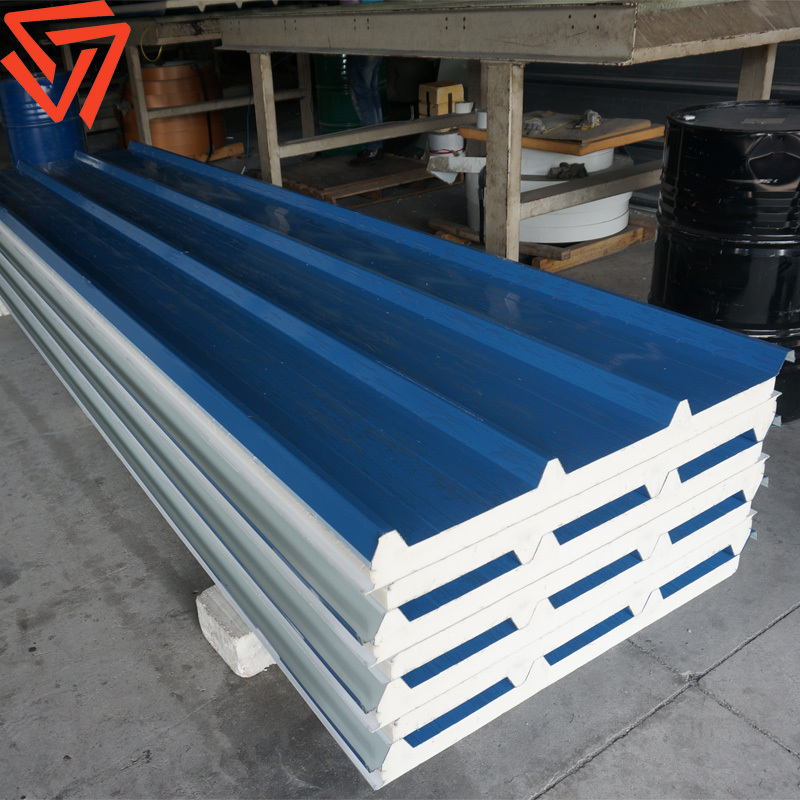 light weight freezer pir wall panel,  polyurethane roof tile insulation sandwich panel