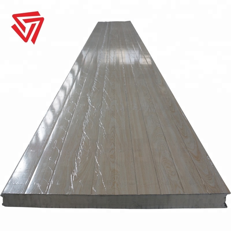 Heat insulation cost-saving sip panel,PU sandwich panel for wall and roof Sound insulation Easy install