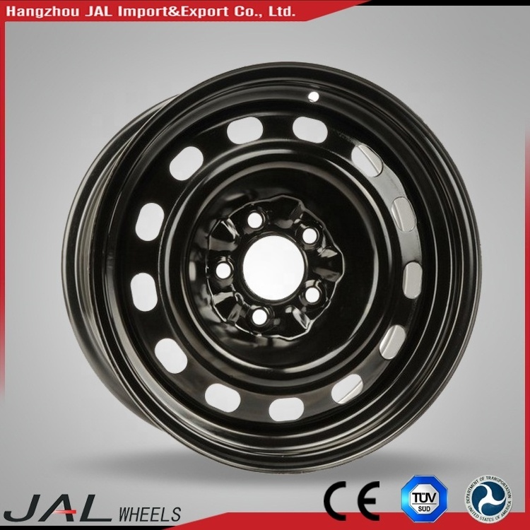 DOT Approved 16x7 Black Steel Rim 5x120 Passenger Car Wheel