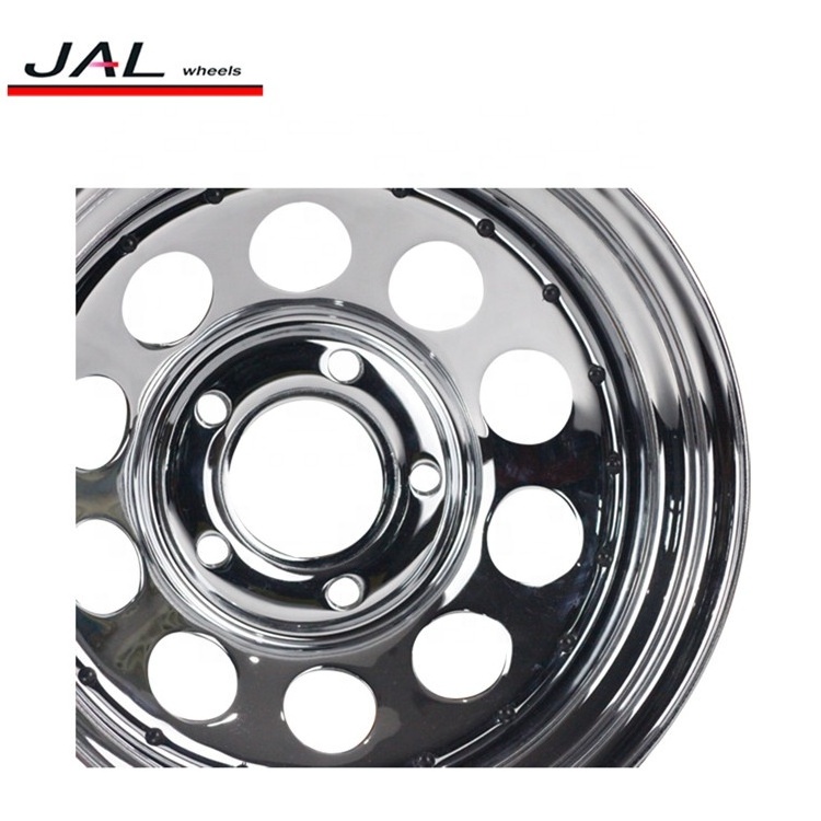 Factory Wholesale Chrome 4x4 Steel Wheels Rims