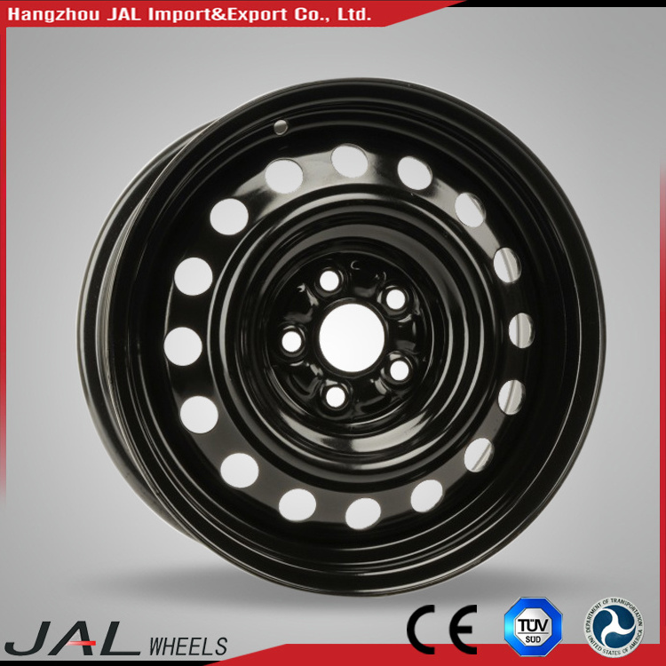 DOT Approved 16x7 Black Steel Rim 5x120 Passenger Car Wheel