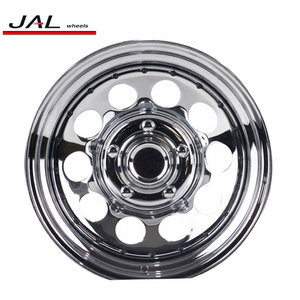 Factory Wholesale Chrome 4x4 Steel Wheels Rims