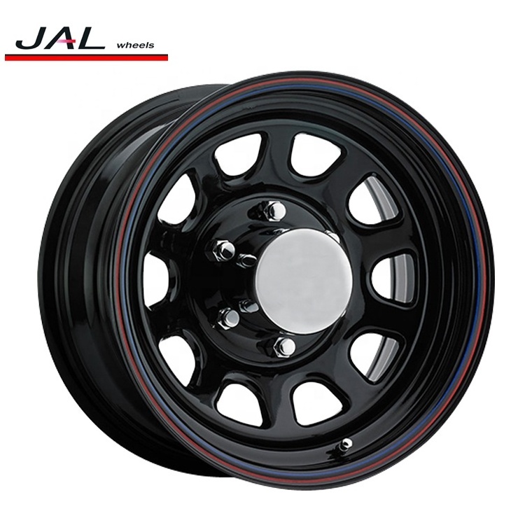 High Quality Steel Off Road 4x4 wheel rims 15 Inch 16 Inch 17 Inch