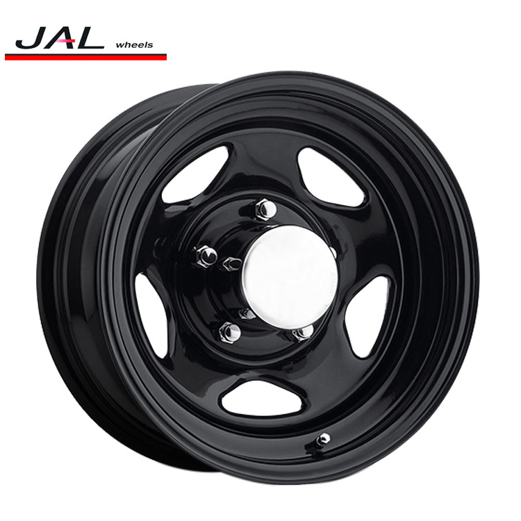 5 Star Black Steel Wheels Rims for Off-Road SUV 4x4 Car