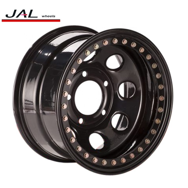 16x8 Beadlock Wheel Rim 6x139.7 Car Steel Wheels 4x4