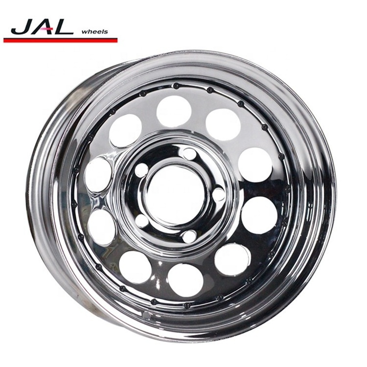 Factory Wholesale Chrome 4x4 Steel Wheels Rims