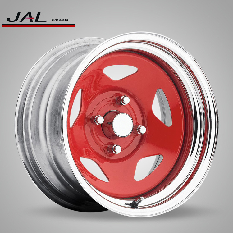 Chrome White Hoop Star Rims  4x4 Offroad Steel Wheels for Sale