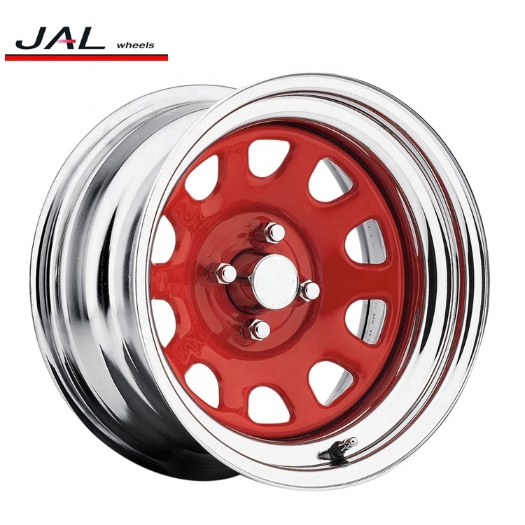 Made in China Steel Daytona Red Wheel Chrome Rim for Car