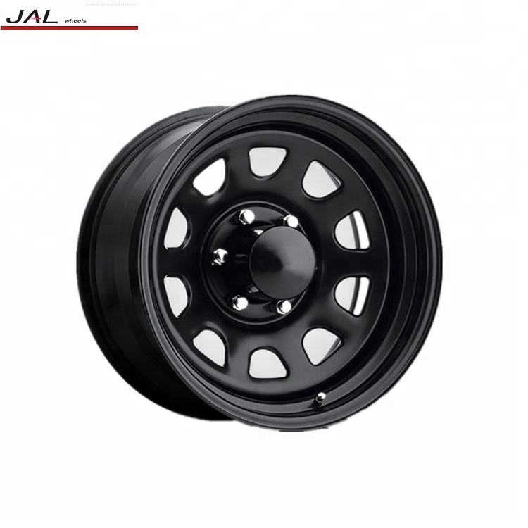 14 Inch Rims 4 Lug Rims Wheel Black Offroad Wheels 4x4