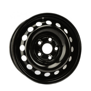 DOT Approved 16x7 Black Steel Rim 5x120 Passenger Car Wheel