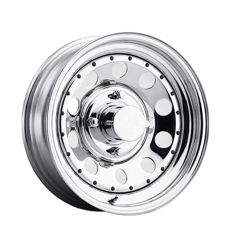 13 Inch Durable 4x114.3 Trailer Rims Deep Dish Steel Wheels for Sale