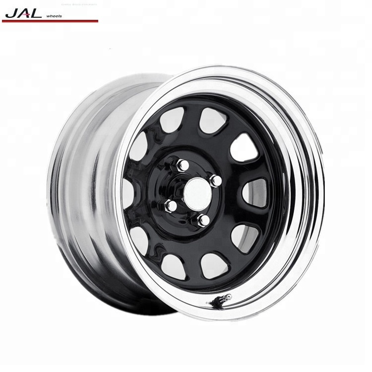 14 Inch Rims 4 Lug Rims Wheel Black Offroad Wheels 4x4