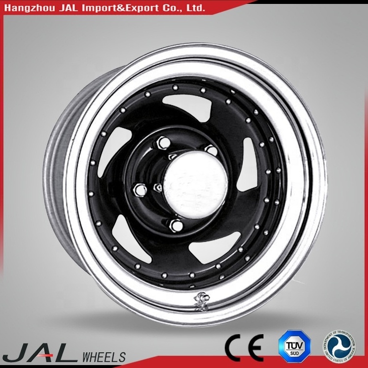 15 Inch Steel Wheel Rims 5x108 Spoke Wheels 4x4 Wheels for SUV