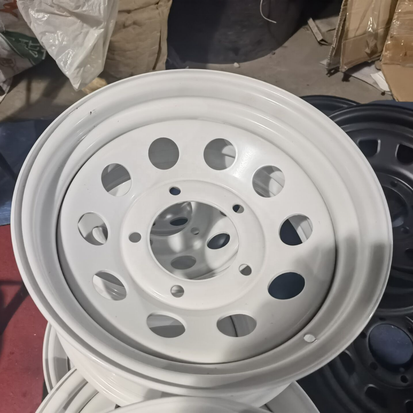 Caravan Wheel 15 Inch 4x100 Steel Rims Blank General Used for Sale