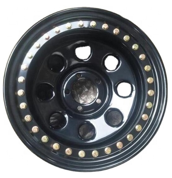 16 Inch 4x4 Steel Wheels Deep Dish Rim 16x8 Beadlock Wheel Rim