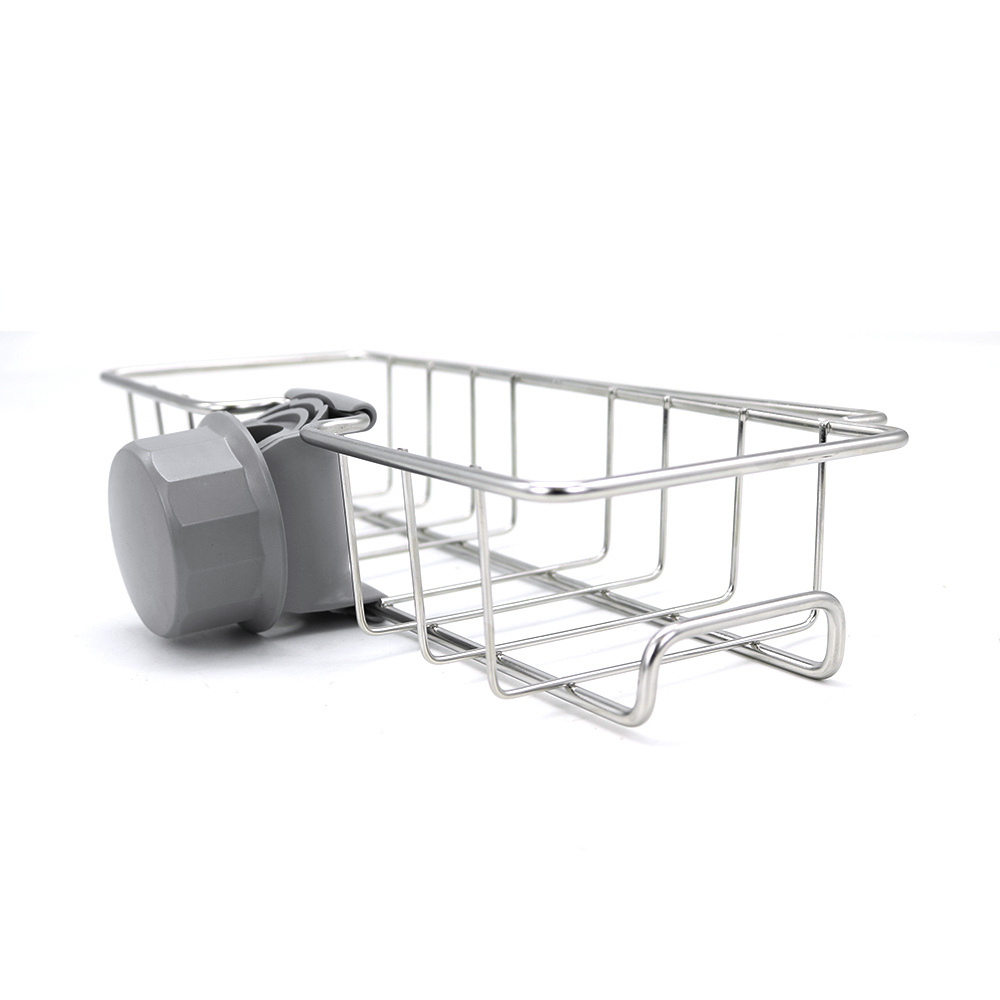 Metal detachable kitchen bathroom shelf storage rack holder sink caddy faucet organizer drainer drain rack