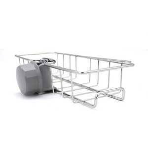 Metal detachable kitchen bathroom shelf storage rack holder sink caddy faucet organizer drainer drain rack