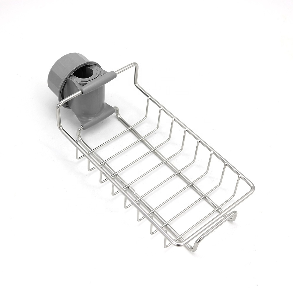 Hot Sale Metal Detachable Faucet Storage Rack Kitchen and Bathroom Accessories OEM Holders for Storage Holders & Racks