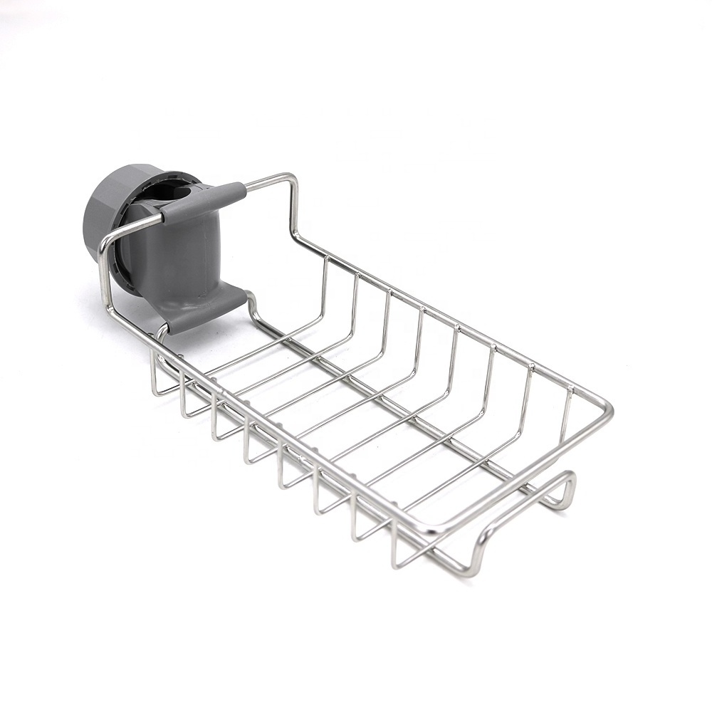 Hot Sale Metal Detachable Faucet Storage Rack Kitchen and Bathroom Accessories OEM Holders for Storage Holders & Racks