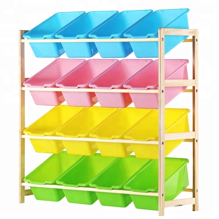 Best Choice Products Toy Bin Organizer Kids Storage Box Playroom Bedroom Shelf Drawer