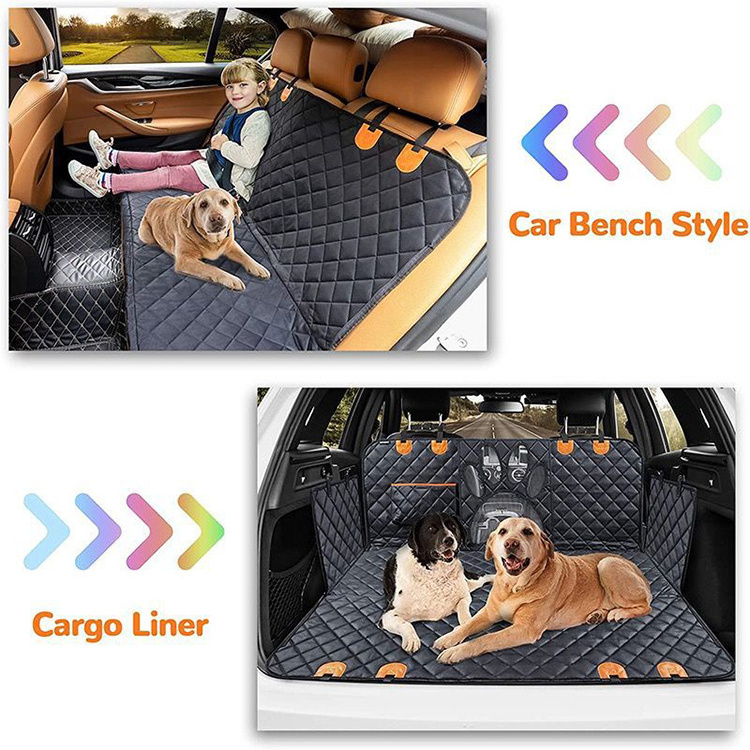 New Arrival Pet Dog Car Mat Large Bed Outdoor Travel Baceseat Large Soft Chew Proof Mat for Dogs in The Car