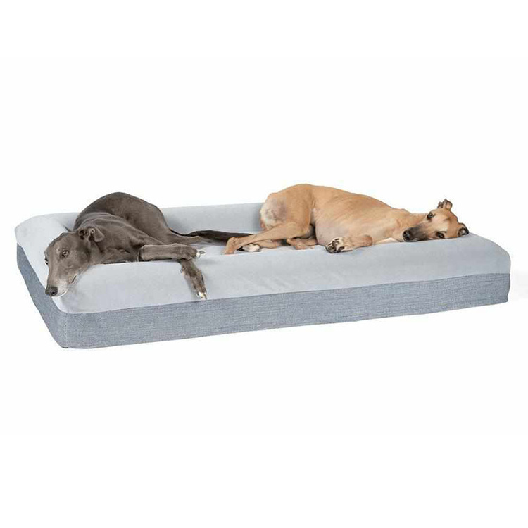 Factory Wholesale Large Pet Dog Bed Orthopedic Ergonomic Memory Foam Anti Anxiety Cozy Waterproof Luxury Dog Bed