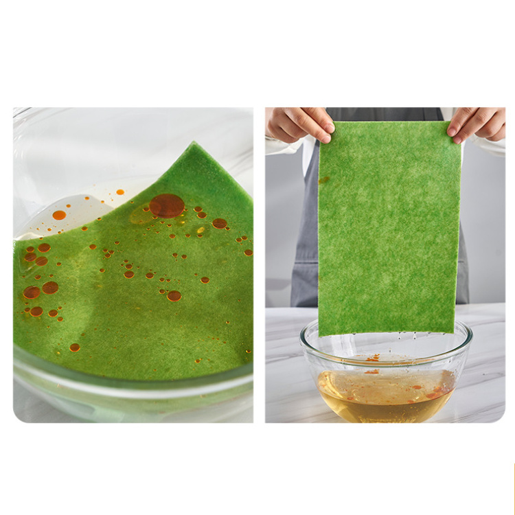 Pre cut fleece cleaning cloth nonwoven wiping lazy rags cleaning cloths wet and dry disposable dish towel for kitchen cleaning