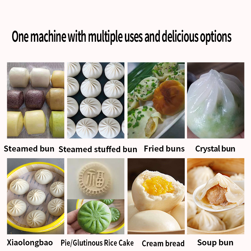 Food Industry Hot Product Small And Exquisite Baozi Momo Steamed Bun Making Machine