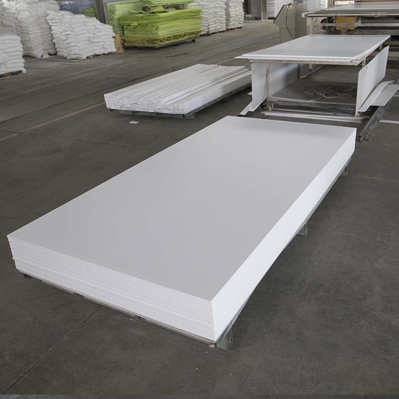 Water Proof Fire Resistance 10mm 12mm 15mm 20mm Thickness 0.55 Density Pvc Foam Board For Furniture Advertising