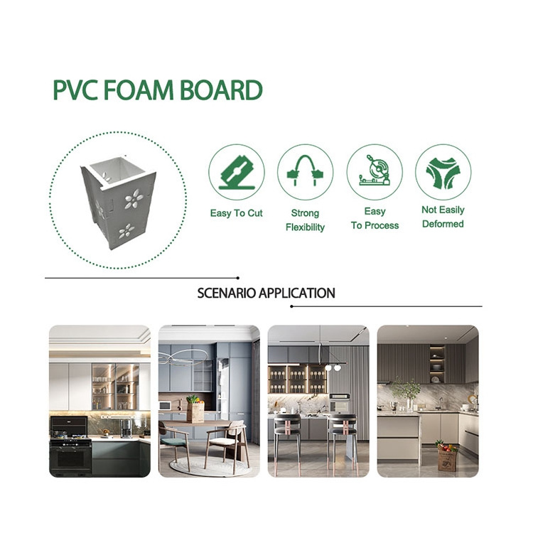 Customization Molding 3mm 4mm 5mm 6mm Pvc Foam Board for Display Rack Pvc Sheet