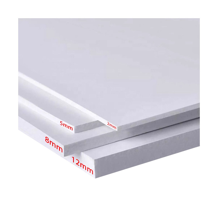 Factory Wholesale High Density 10mm 11mm 15mm 20mm 25mm 30mm Plastic Celuka Free PVC Foam Sheet Board