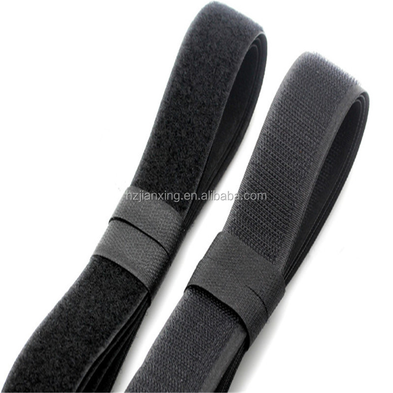 OEKO-TEX 100  magicing tape hook and loop,sew on hook and loop,hook loop tape 100%Nylon/polyester black and colors