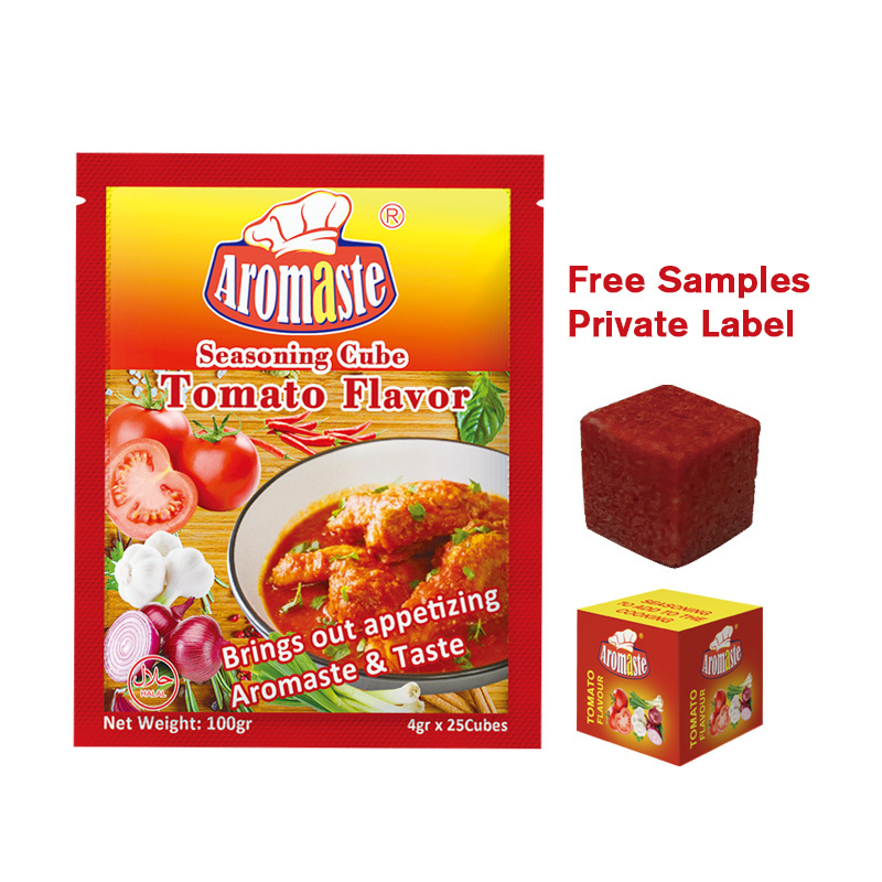 African Seasoning Spices Tomato Flavor Cube with Good Quality and Price