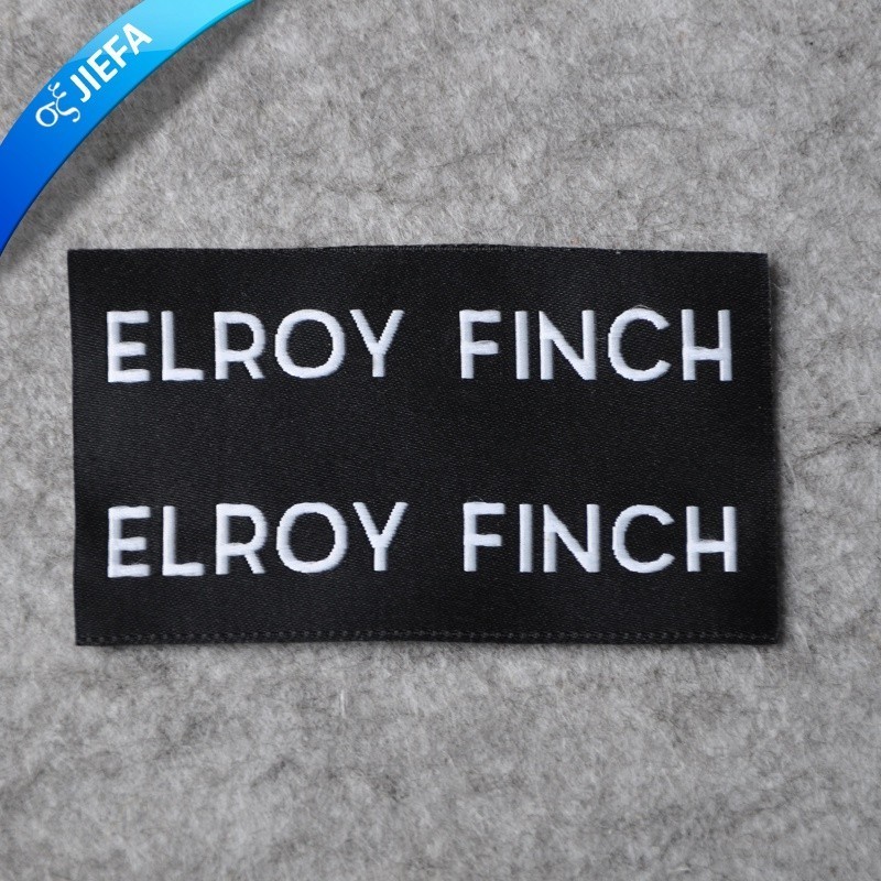 Wholesale Color Custom clothing logo Woven Label