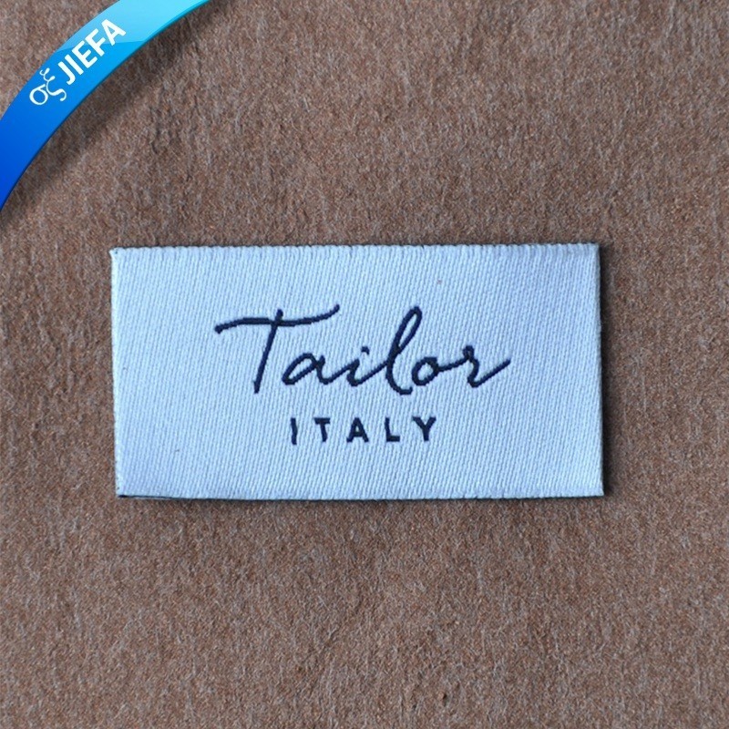 Wholesale Color Custom clothing logo Woven Label