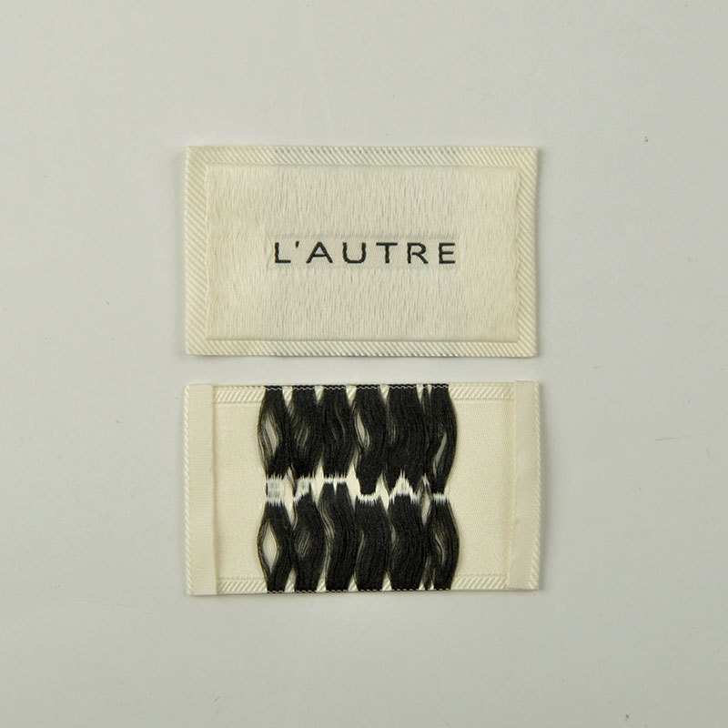 Cheaper Recycle Custom Organic cotton Woven sewing Fabric Label for clothing