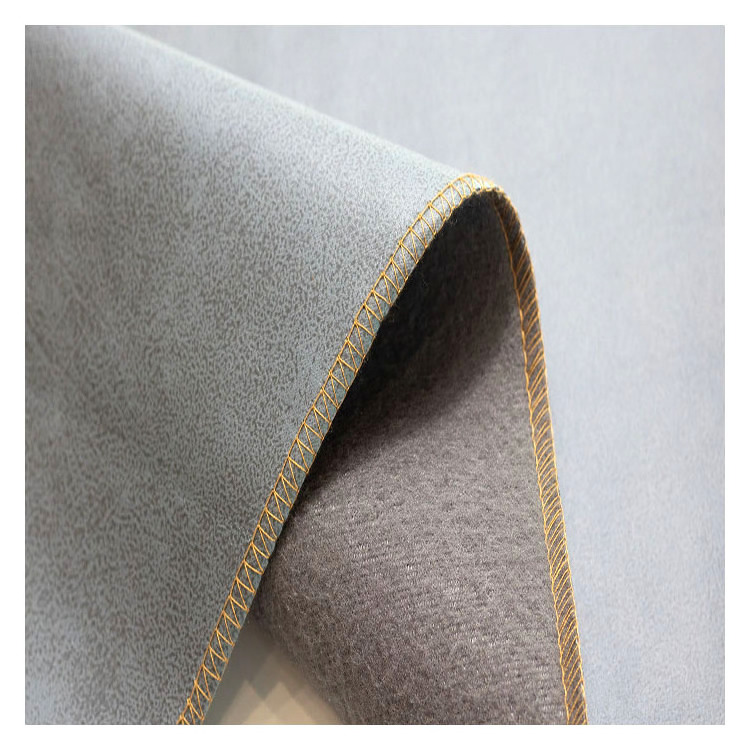 Scuba Suede Fabric Spandex Jersey Knitting Fabric Glass Upholstery Faux Suede 2/4 Way Stretch Fabric