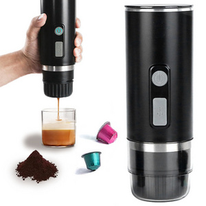 Factory automatic USB charging outdoor other car mini small portable coffee maker or abs small capsule portable espresso machine