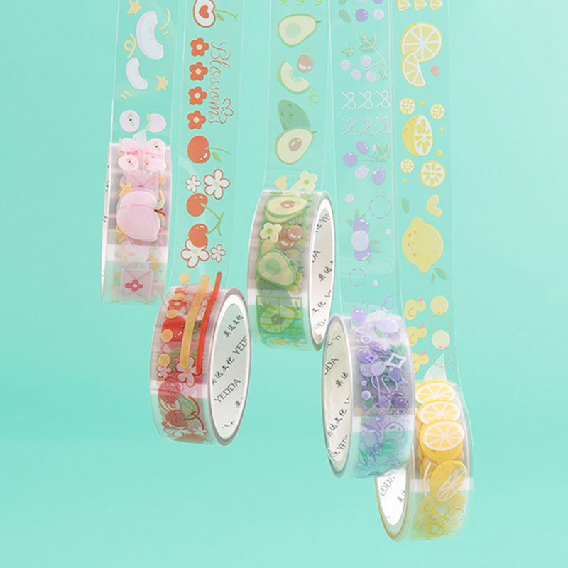 Washi Tape 5Pcs/Box Stickers Washitape School Supplies Stationery Starry Sky Masking Tape Cute Cintas Decorativas Washi Tape Set